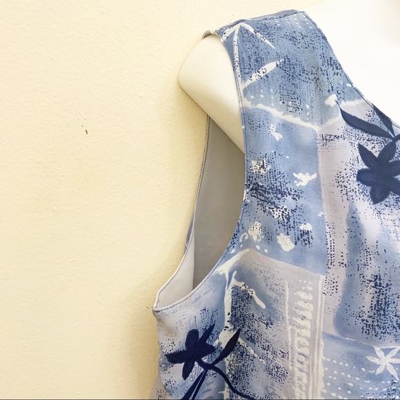 Division of Graff Tank Top Sleeveless Floral  10 - Picture 5 of 9